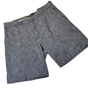 Polo Ralph Lauren Men's Prospect‎ Shorts Size 38 9" Inseam Chambray Blue Cotton